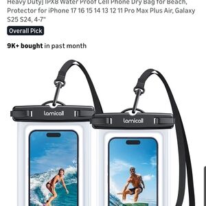 Waterproof Phone Pouch - Black